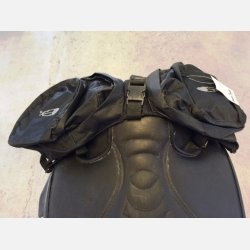 Sadeltaske til foran sadlen